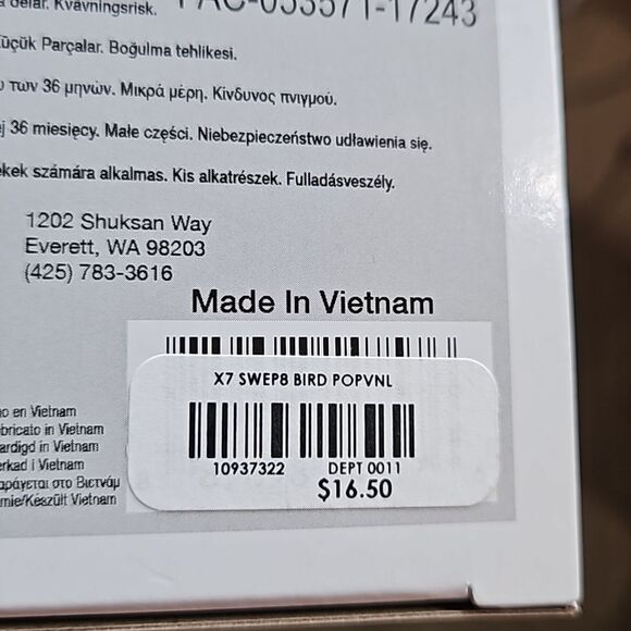 Funko POP!  STAR WARS Flocked Porg # 198 Bobblehead - Picture 9 of 9